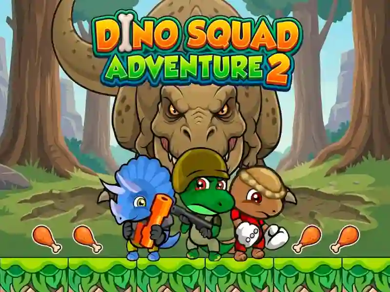 Mäng Dino Squad Adventure 2 Internetis