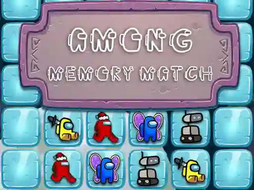 Mäng Among Memory Match Internetis