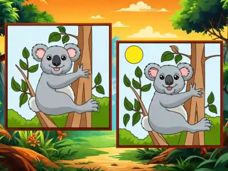 Mäng Animal: Find The Differences Internetis