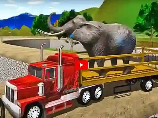 Mäng Animal Simulator Truck Transport 2020 Internetis