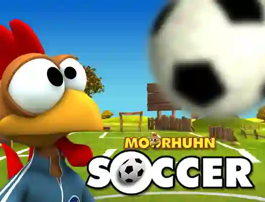 Mäng Moorhuhn Soccer Internetis