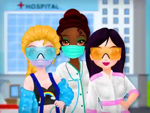 Mäng Princesses vs Epidemic Internetis