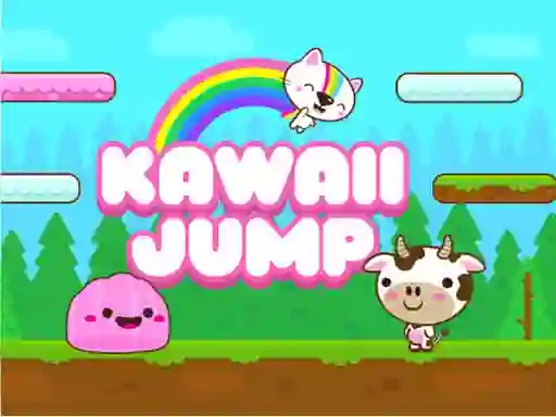 Mäng Kawaii Jump Internetis