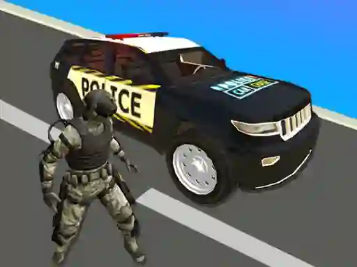 Mäng Police Car Chase Internetis