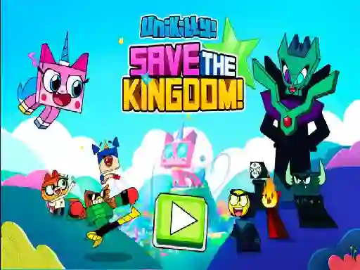Mäng Unikitty Saves the Kingdom Internetis