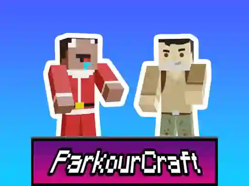 Mäng Parkour Craft Noob Steve Internetis
