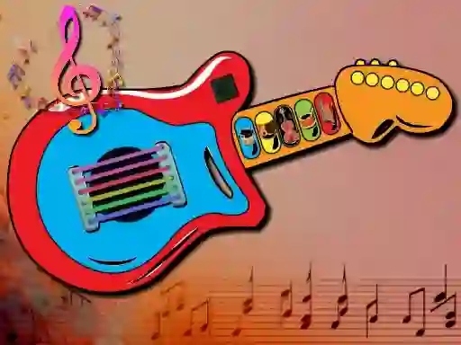 Mäng Kids Guitar Music Time Internetis