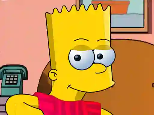 Mäng Bart Simpson Dress Up Internetis