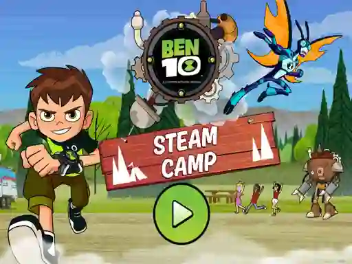 Mäng Ben 10 Steam Camp Internetis