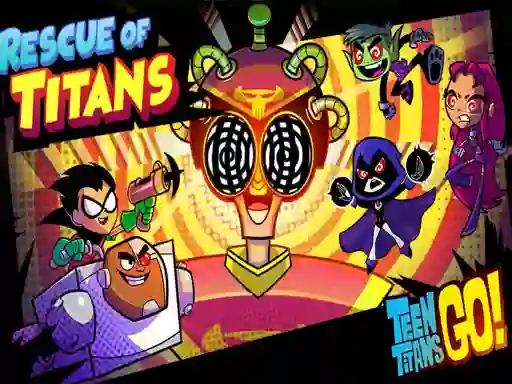 Mäng Teen Titans Go Rescue of Titans Internetis