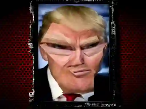 Mäng Trump Funny face Internetis