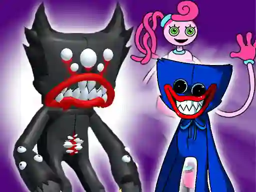 Mäng Mommy long legs and Huggy Wuggy Internetis