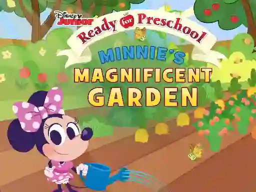 Mäng Ready For Preschool Minnie's Magnificent Garden Internetis