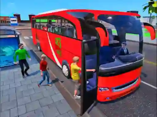 Mäng Coach Bus Driving 3D Internetis