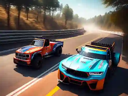 Mäng Truck Race Internetis