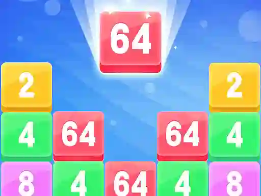 Mäng 2048 Merge Block Internetis