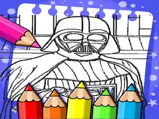 Mäng Darth Vader Coloring Book Internetis