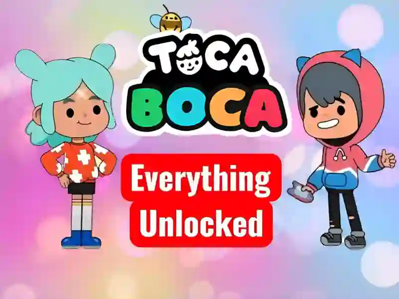 Mäng Toca Boca Everything Unlocked Internetis