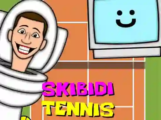 Mäng Skibidi Toilet Tennis Internetis