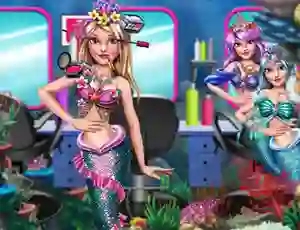 Mäng Mermaid Princess Beauty Salon Internetis