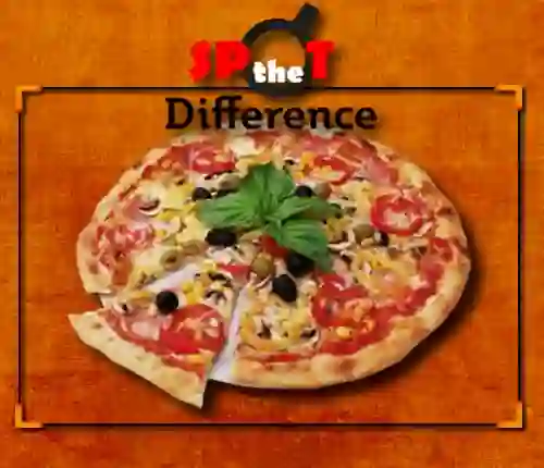 Mäng Pizza Spot The Difference Internetis