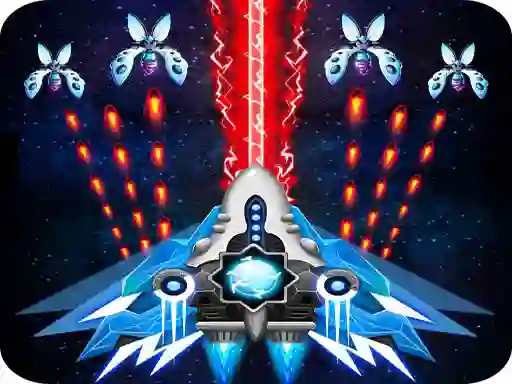 Mäng 2D Space Shooter Internetis