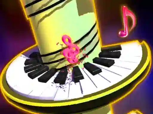 Mäng Ball Jump Piano Tile Internetis