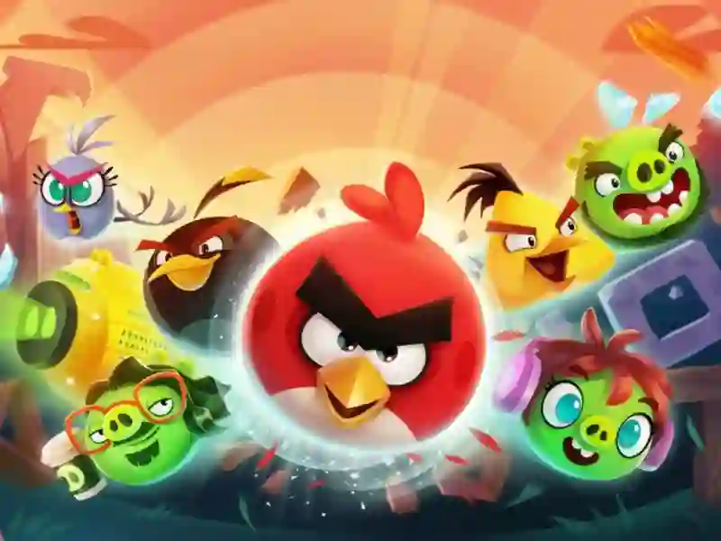 Mäng Angry Birds Mad Jumps Internetis
