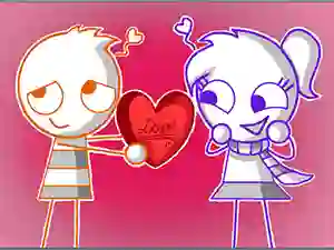 Mäng Valentines Hidden Stars Internetis