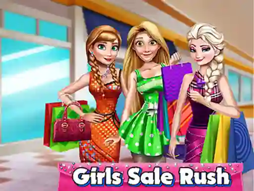 Mäng Girls Sale Rush Internetis