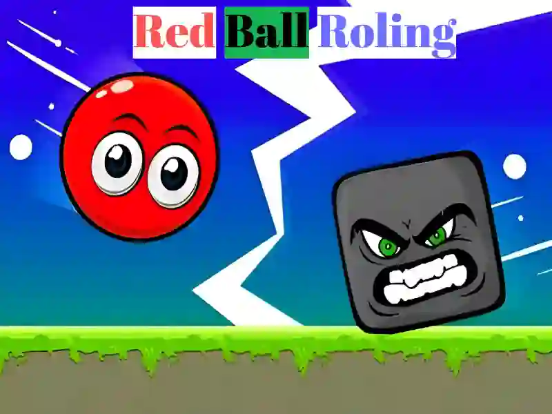 Mäng Red Ball Rolling Internetis