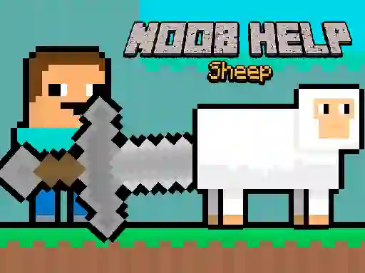 Mäng Noob Help Sheep Internetis