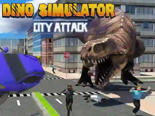 Mäng Dino Simulator City Attack Internetis
