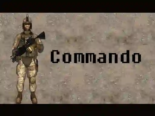 Mäng Commando Internetis