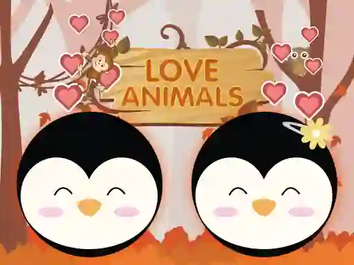 Mäng Love Animals Internetis