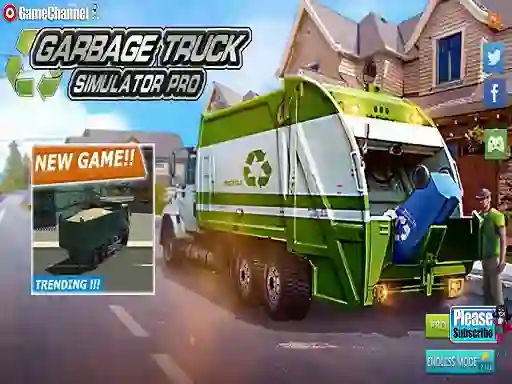 Mäng Garbage Truck Simulator Internetis