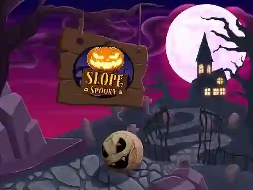 Mäng Slope Spooky Internetis