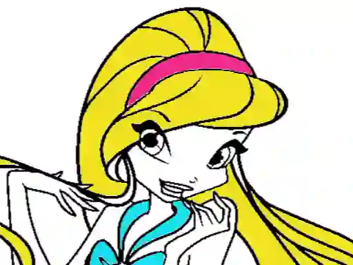 Mäng Winx Coloring book Internetis