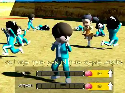 Mäng Squid Game Crowd Internetis