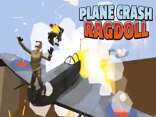 Mäng Plane Crash Ragdoll Internetis