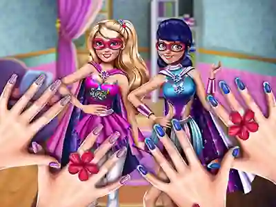Mäng Princess Superheroes: Beauty Salon Internetis
