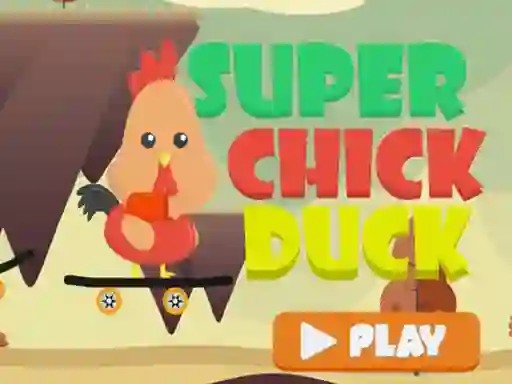 Mäng Super Chick Duck Internetis