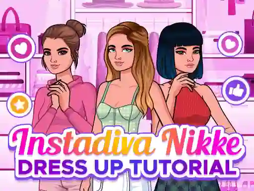 Mäng Instadiva Nikke Dress Up Tutorial Internetis