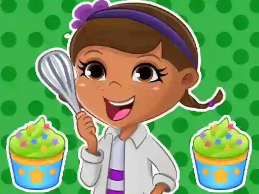 Mäng Dottie Doc Mcstuffins Cupcake Maker Internetis