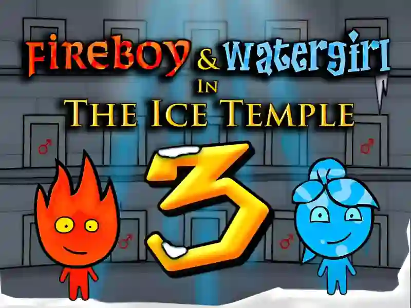 Mäng Fireboy and Watergirl 3 - The Ice Temple Internetis