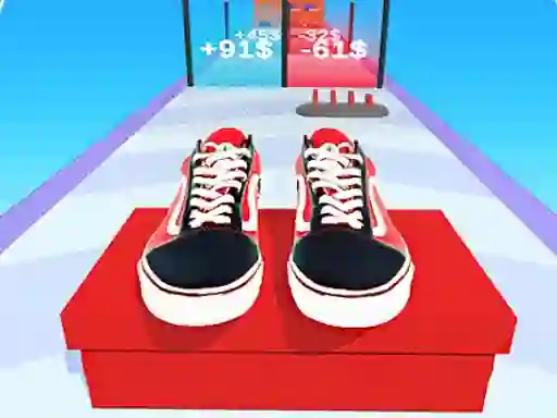 Mäng Shoes Evolution Race 3D Internetis