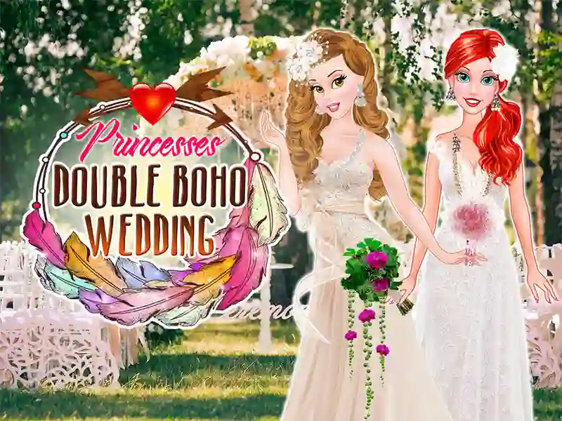 Mäng Princesses Double Boho Wedding Internetis