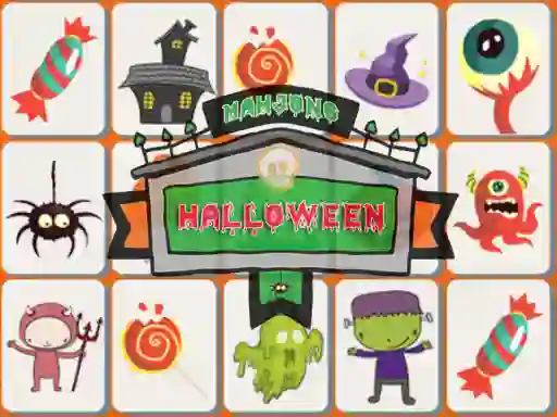 Mäng Halloween Mahjong Internetis