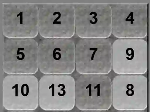 Mäng Classic Sliding Numbers Internetis