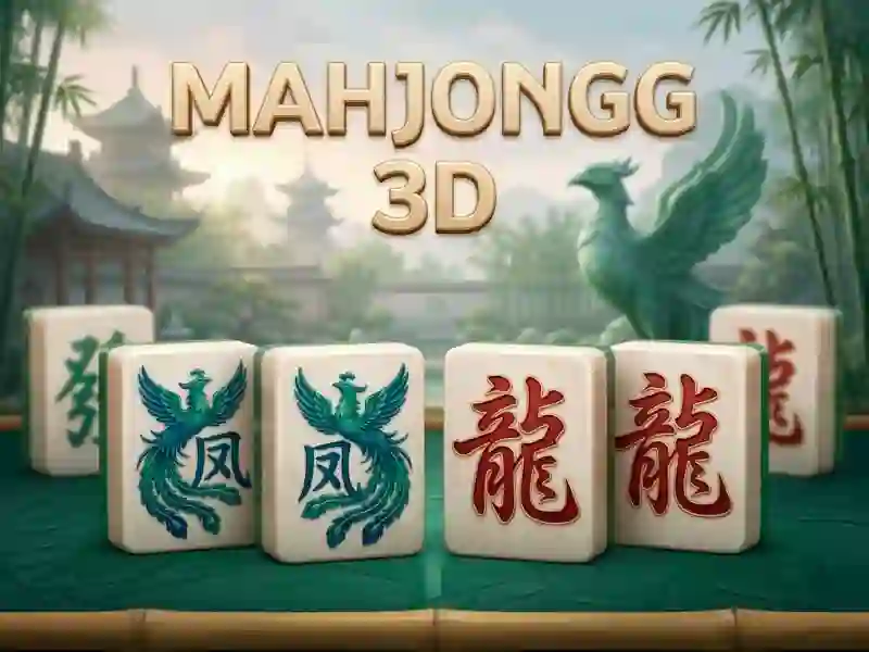 Mäng Mahjongg 3D Internetis